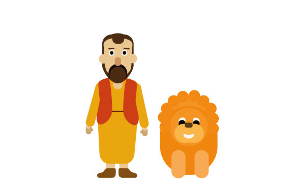 Christian Character Samson for Kids: Religious Crafts Asset