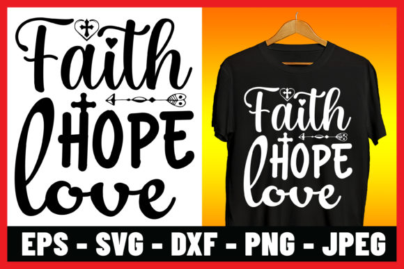 Faith Hope Love SVG: Graphics & Print Templates Review