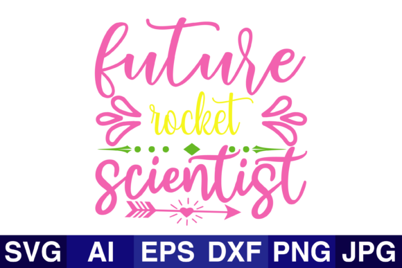 Future Rocket Scientist Graphics for Crafts