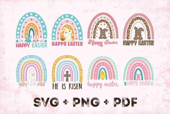Happy Easter Rainbow Bundle: Graphics & Illustrations Review