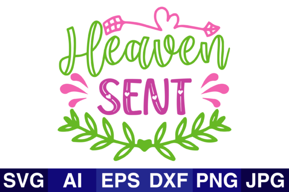 Heaven_sent Graphics for Faith-Based Crafts