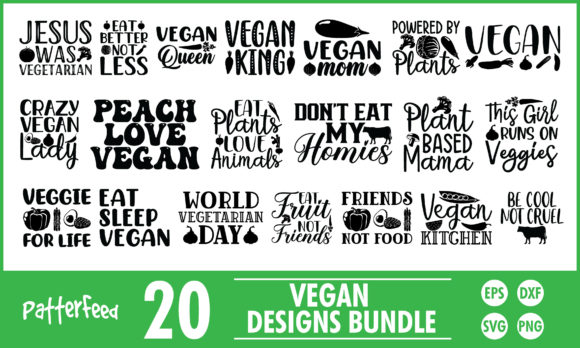 Vegetarian SVG Bundle: Graphics & Crafts Review